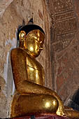 Bagan Myanmar. Sulamani temple. Buddha images. 